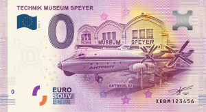 0 Euro Souvenir - TECHNIK MUSEUM SPEYER 2020-3