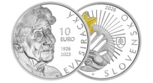 10 EURO - EVA SIRACKÁ - 100. výročie narodenia - PROOF