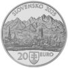 20 EURO - KEŽMAROK - Pamiatková rezervácia - BK - lícna strana