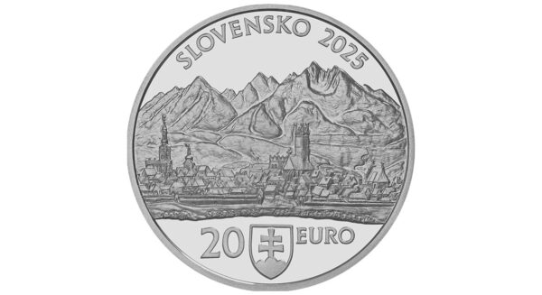 20 EURO - KEŽMAROK - Pamiatková rezervácia - BK - lícna strana