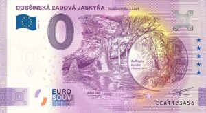 0 Euro Souvenir bankovka - DOBŠINSKÁ ĽADOVÁ JASKYŇA 2026-11