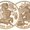 100 EURO - 500. VÝROČIE BITKY PRI MOHÁČI - PROOF