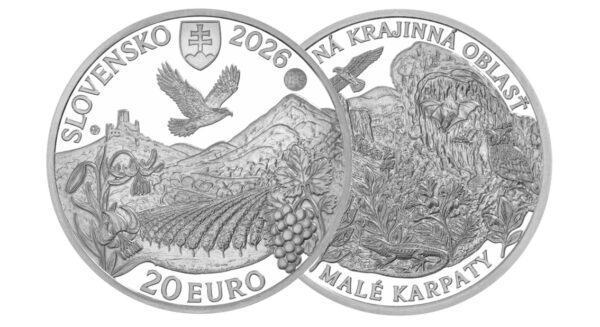 20 EURO - Chránená krajinná oblasť Malé Karpaty - PROOF