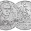 20ESK26-MB-BK 20 EURO - 250. výročie vyhlásenia Mórica Beňovského za kráľa Madagaskaru - BK